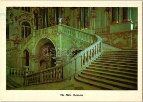 16 db megíratlan MODERN képeslap, a szentpétervári Ermitázs, a Téli Palota belső terei, összehajthat...