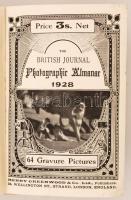 1928 The British Journal Photographic Almanac. London, Henry Greenwood & Co. Számos érdekes képp...