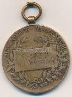 1898. "Jubileumi Emlékérem Fegyveres Erő Számára" Br kitüntetés mellszalag nélkül T:2-
Hu...