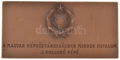 Pándi Kiss János (1905-1981) DN "Magyar Népköztársaság - Parlament / A Magyar Népköztársaságban...