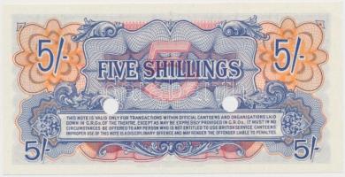 Nagy-Britannia/katonai kiadások 1948. 5Sh lyukasztással érvénytelenített T:I-
Great-Britain/British...