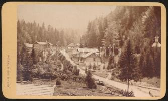 1875 Korytnica keményhátú fotó. (Würsching fotó) / KOrytnicza vintage photo 7x11 cm