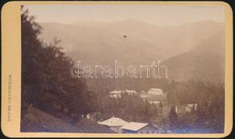 1875 Korytnica keményhátú fotó. (Würsching fotó) / KOrytnicza vintage photo 7x11 cm