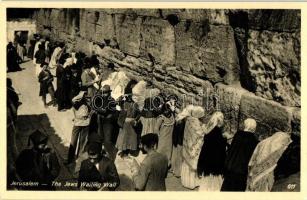 Jerusalem, Jews Wailing Wall