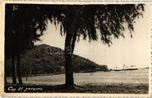 Vung Tau, Cap Saint-Jacques; seaside, anchored ships, photo