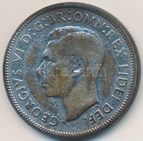 Ausztrália 1951. 1Fl Ag "VI. György" T:2- patina Australia 1951. 1 Florin Ag "George VI" C:VF patina
