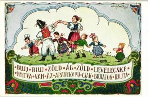 Bújj Bújj Zöld Ág... / Hungarian folksong, dancing children, folklore, s: Pataky Ferenc