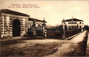 Vicenza, Villa Valmarana nota pei celebri affreschi del Tiepolo / villa