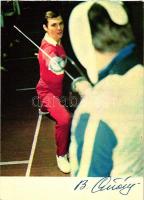 6 db MODERN használatlan szovjet olimpiai sportolókat ábrázoló motívumlap / 6 modern unused motive c...