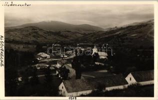 Alsóverecke, Nizsnyi Verecki; látkép / general view