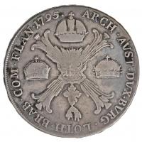 Osztrák Németalföld 1795H Koronatallér "II. Ferenc" (29,22g) T:2-,3
Austrian Netherlands ...