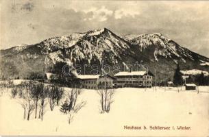 Schliersee, Neuhaus / Hotel, winter