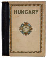 Hungary. A Friendly Gift to the Rotarians of Every Part of the World. Offered by the Hungarian Rotarians. Bp., 1931, Athenaeum. Kiadói laza félvászonkötésben, a gerincet vászoncsíkkal pótolták.
