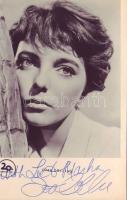 Joan Collins fénykép eredeti aláírással