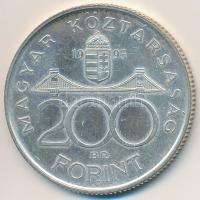 1995. 200Ft Ag "Deák" T:2
Adamo F13.1