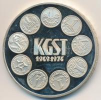 1974. 100Ft Ag "KGST" T:PP ujjlenyomat