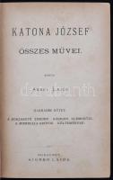 Katona József összes művei I-III. Kiadja Abafi Lajos. (Nemzeti könyvtár: 15., 16., 19.) Bp., 1880-18...