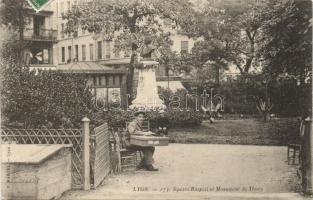 Lyon, Square Raspail, Monument de Thiers (EK)