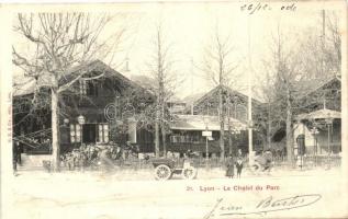 Lyon, Le Chalet du Parc / park villa, automobile