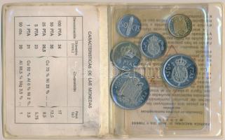 Spanyolország 1975. 50c-100P (6xklf) forgalmi sor eredeti sérült tokban, tanúsítvánnyal T:PP
Spain ...