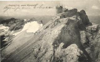 Zugspitze gegen Westgipfel, rest house