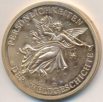 Németország ND "A világtörténelem egyéniségei / Gorbacsov" aranyozott fém emlékérem sorszá...