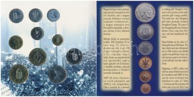 1996. 10f-100Ft 10klf db "50 éves a forint" dísztokos szettben T:BU
Adamo FO29