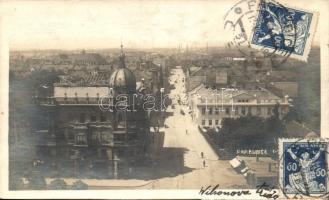 1924 Pardubice, street photo