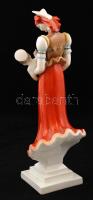 Herendi Matyó Madonna, kézzel festett, jelzett, hibátlan /  Herend handpainted porcelain Madonna m:3...