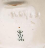 Wallendorf primadonna, kézzel festett, jelzett, hibátlan, m:27 cm/ Wallendorf prima donna, perfect c...