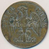 Német Birodalom ~1900. "SPIEL MÜNZE" ezüstözött Br játékpénz T:2,2-
German Empire ~1900. ...