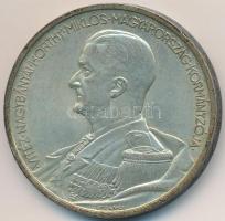 1939. 5P Ag &quot;Horthy balra&quot; T:2 kis ph., patina