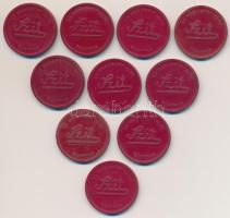 ~1930. "Laci / Szit - 10db-ért 1/2kg szappan" szappanbárca (10x) T:2