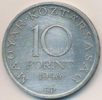 1948. 10Ft Ag "Széchenyi" T:2- karc