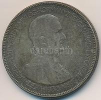 1930. 5P Ag "Horthy jobbra" T:2- patina