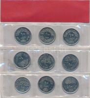 Egyiptom 1967-1984. 10P (9xklf) bontott csomagolásban T:1-,2
Egypt 1967-1984. 10 Piastres (9xdiff) ...
