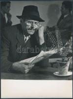 Sziklai Dezső(1910-1997): Szocreál életképek, 5 db, 24x18 cm