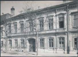 Győri részletek, utcaképek, 4 db fotó, 16x23 és 17x23 cm