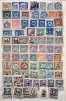 1000-es nagyságrendű okmánybélyeg készlet 4 db A4-es berakóban + magyar bélyegek és okmánybélyegek 1...