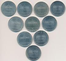 NDK 1971A 5M "Berlin" (10x) T:2
GDR 1971A 5 Mark "Berlin" (10x) C:XF