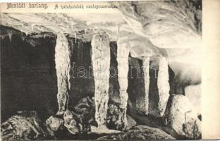 Meziádi barlang, belső, Katakombák oszlopcsarnoka / cave interior (EK)