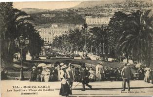 Monte Carlo, Les Jardins, Place du Casino Beausoleil / square (EB)