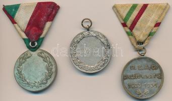 1935. "B.E.A.C. Céllövő Versenyei 1635-1935" ezüstözött Br sportérem mellszalagon. Szign.:...