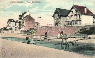 Wimereux, Pont Rustique / bridge, villas