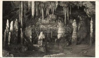 Aggteleki barlang - 5 db megíratlan képeslap a cseppkőbarlang belsejéről