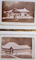 cca 1880 Korytniczai emlék 12 db érdekes fotót tartalmazó fényképalbumocska. Benne a helység nyaraló...