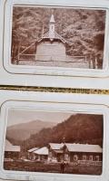 cca 1880 Korytniczai emlék 12 db érdekes fotót tartalmazó fényképalbumocska. Benne a helység nyaraló...