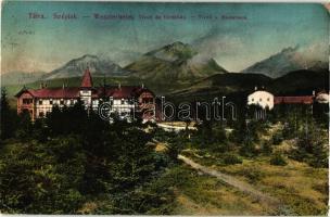 Tátra, Magas Tátra, Tatra - 3 db régi képeslap, Matlárháza, Széplak, Vodopád, vegyes minőség / 3 old...