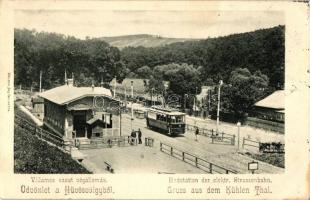 Budapest II. Hűvösvölgy, villamos vasút végállomás (EK)