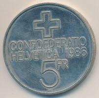 Svájc 1986B 5Fr Cu-Ni "Sempachi csata 500. évfordulója" T:1-
Switzerland 1986B 5 Francs C...